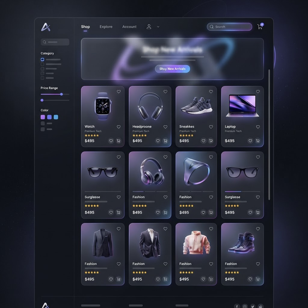 Aperçu du projet Boutique ZenoShop